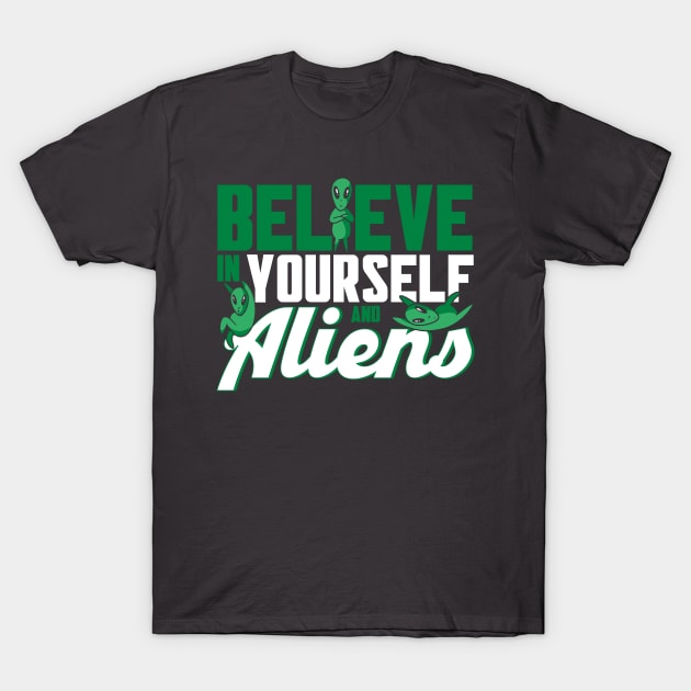 Introvert Space Outfit Alien Abduction T-Shirt by Toeffishirts